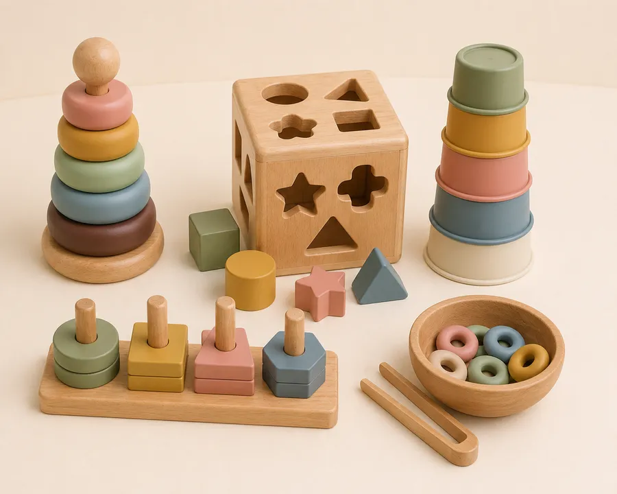 Stacking, Sorting & Puzzles